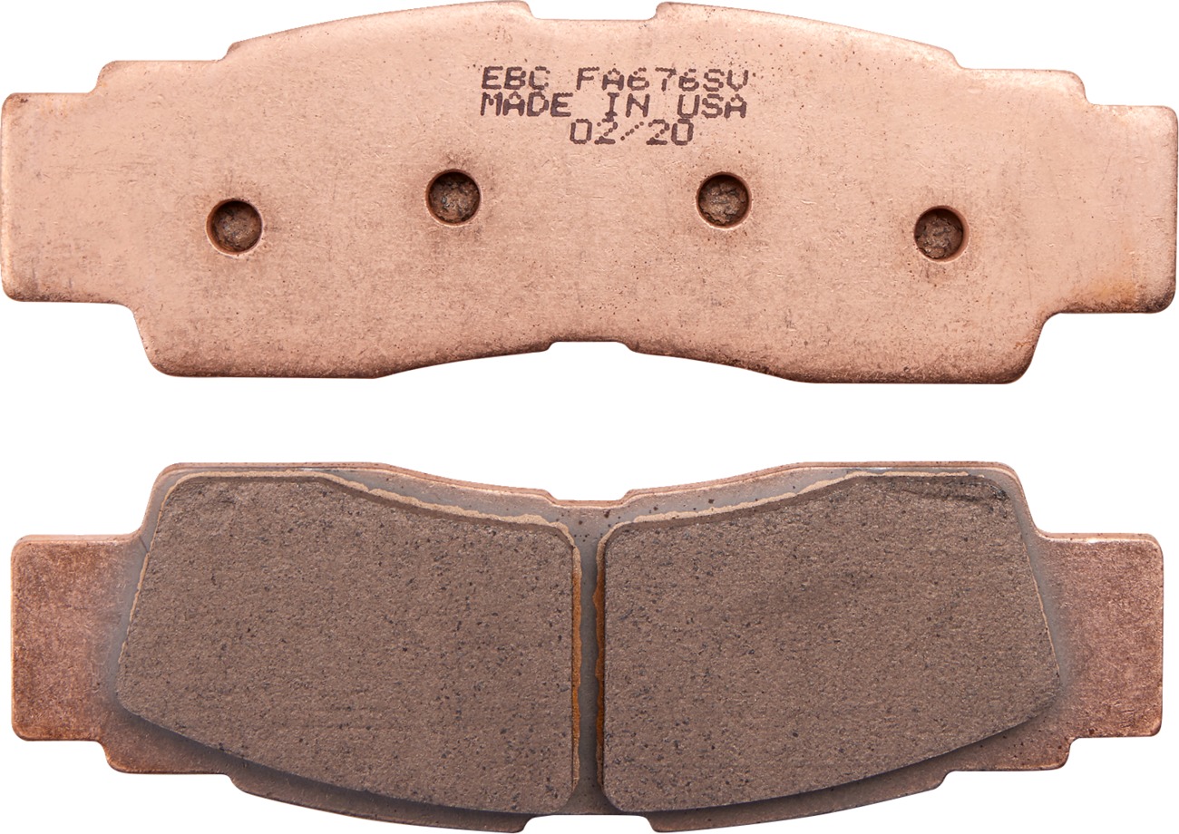 EBC SV Series Severe Duty Sintered Brake Pads FA676SV For Yamaha YXZ 1000R - Click Image to Close