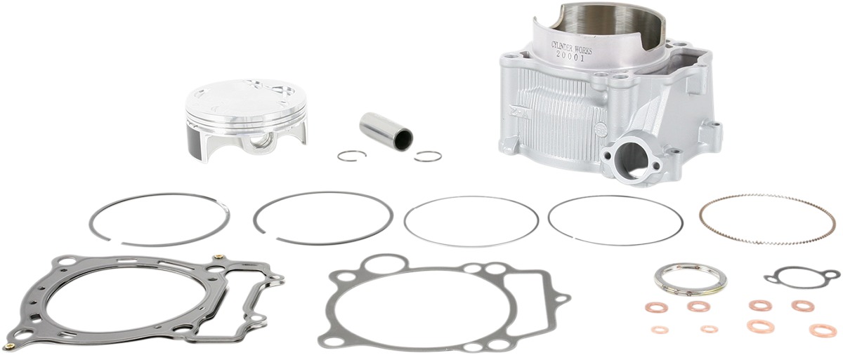 Cylinder Works Standard Bore Cylinder Kit 95.00/STD 12.0:1 For Yamaha - Click Image to Close