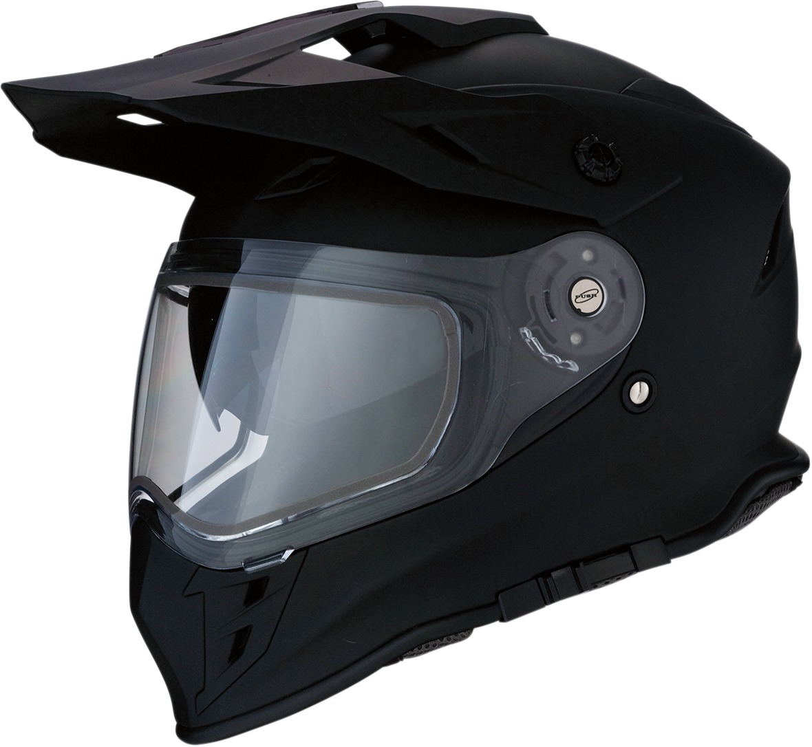 Range Solid Full Face Snow Helmet Matte Black X-Small - Click Image to Close