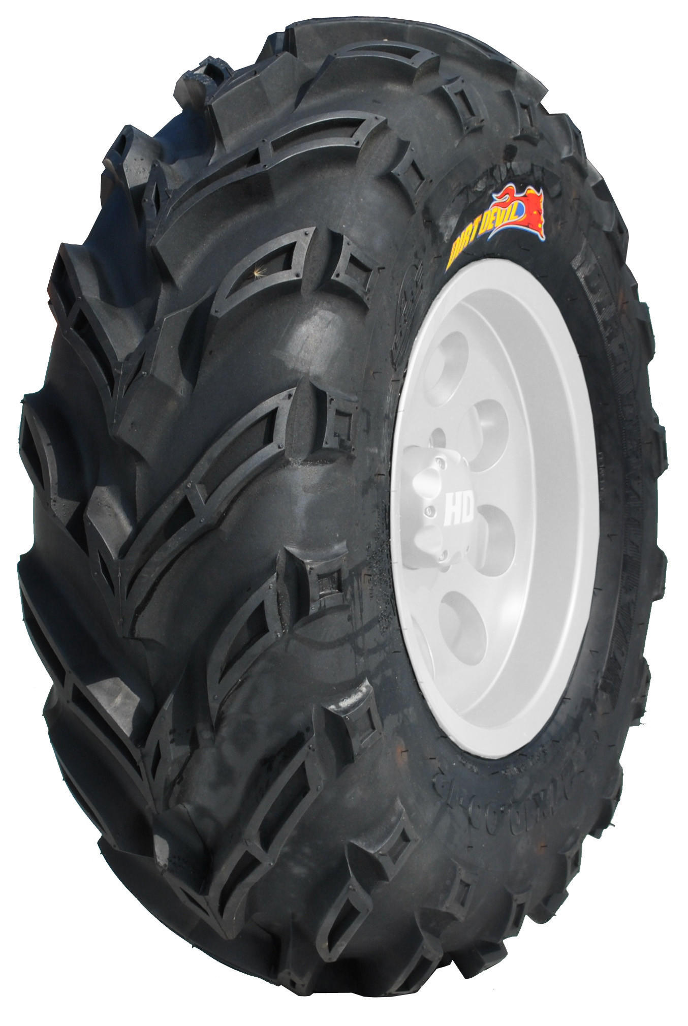 GBC Dirt Devil ATV, UTV, Off Road Tire - 23 x 10 - 10, 6-Ply w/ 20/32" Tread - Click Image to Close