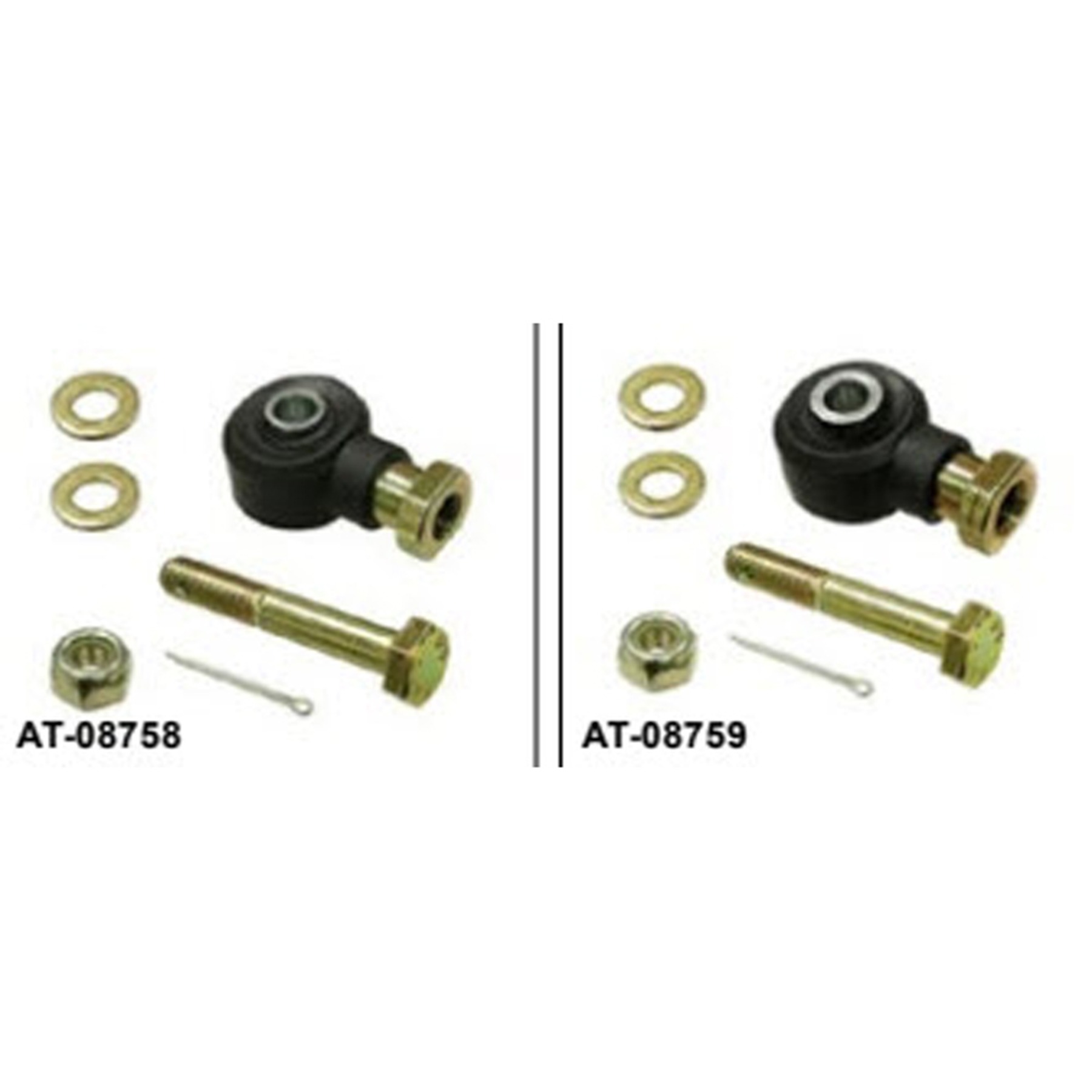 Bronco Tie Rod End Kit Replacement AT-08759 & AT-08758 - Replacement tie rod end, sold each - Click Image to Close
