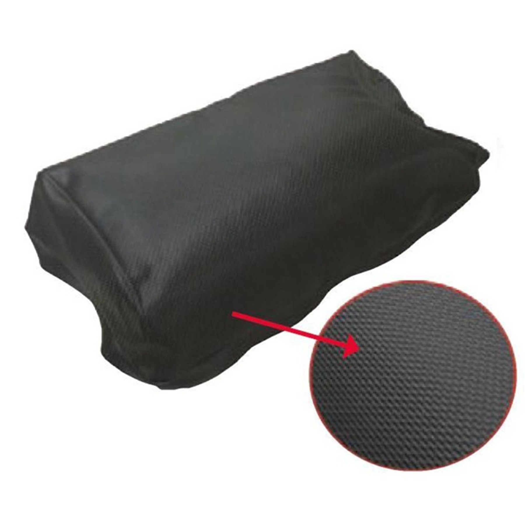 Bronco ATV Seat Cover Black Water Resistant Gripper - Black gripper seat cover for most ATVs - Click Image to Close