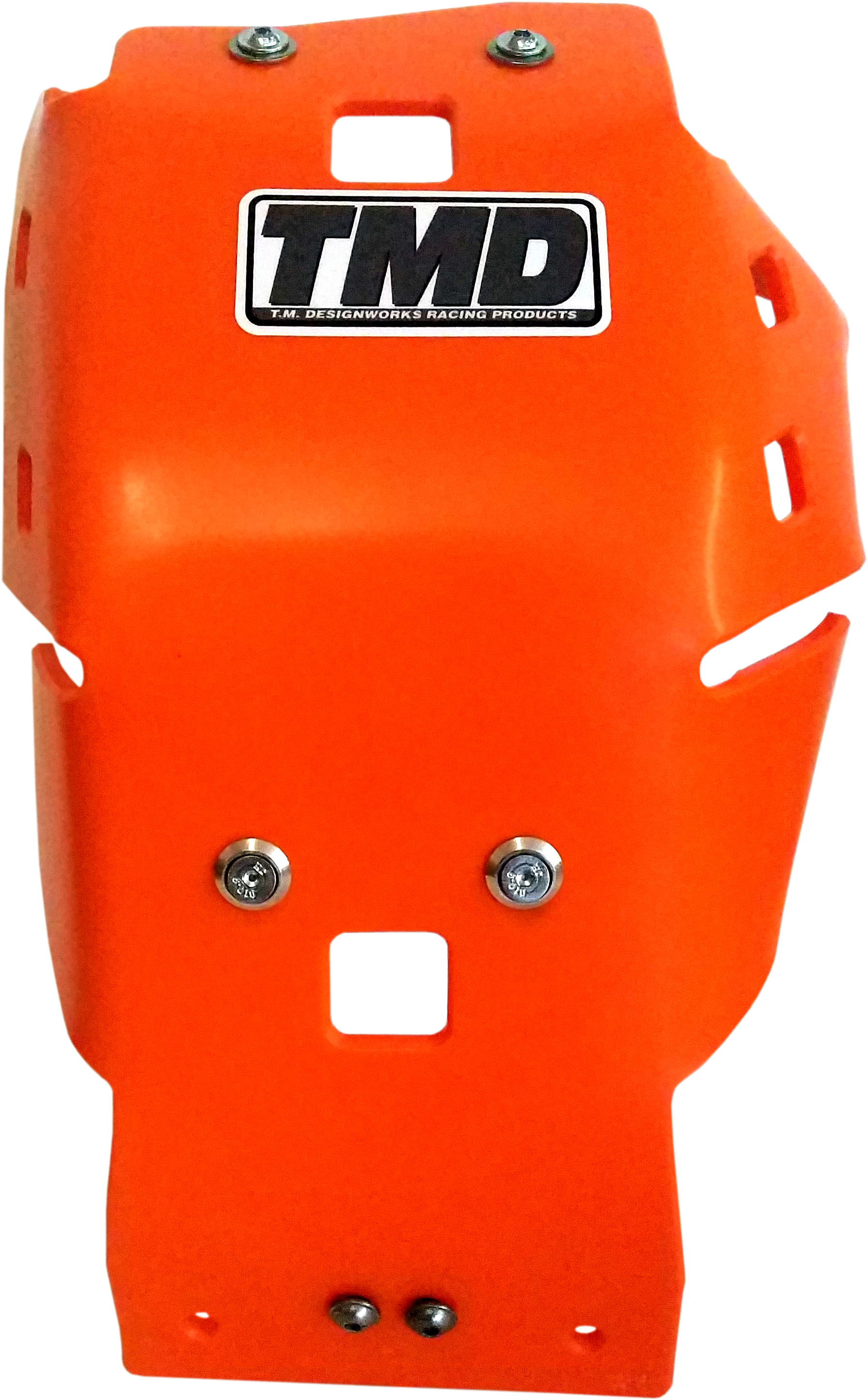 Full Coverage Orange Skid Plate - For 16-17 KTM Husqvarna 450 - Click Image to Close