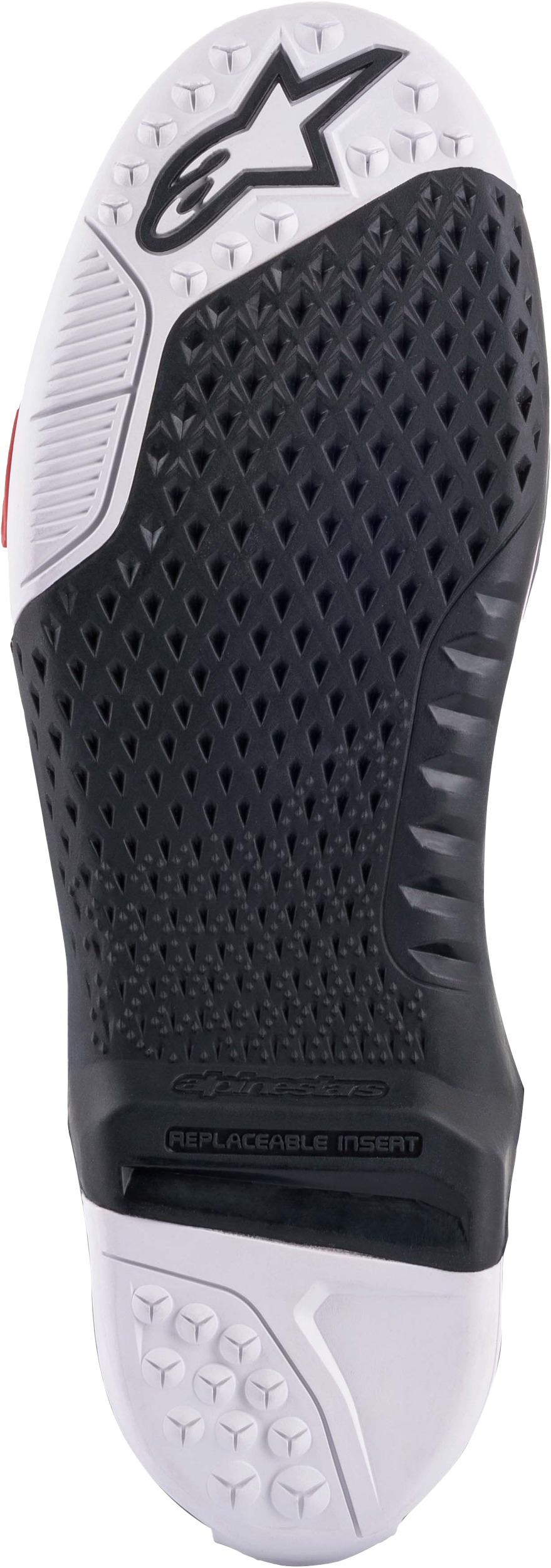 Alpinestars Tech 10 New Gen Sole Black/White Size 7/8 Replacement - Click Image to Close