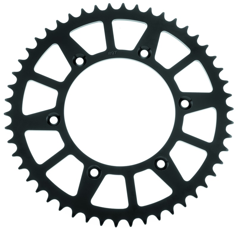 BikeMaster Rear Steel Sprocket 520 50T Black For Husaberg - Rear 520 50T sprocket in black For Husaberg - Click Image to Close