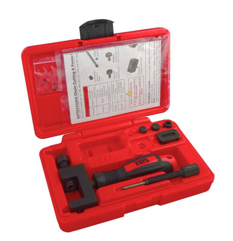 RK Chain Cutter and Rivet Tool UCT2100 - Chain cutting and riveting tool kit - Click Image to Close