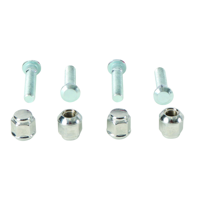 QuadBoss Front Wheel Stud & Nut Kit For 01-04 TRX500FA - Front kit for 01-04 Honda TRX500FA - Click Image to Close