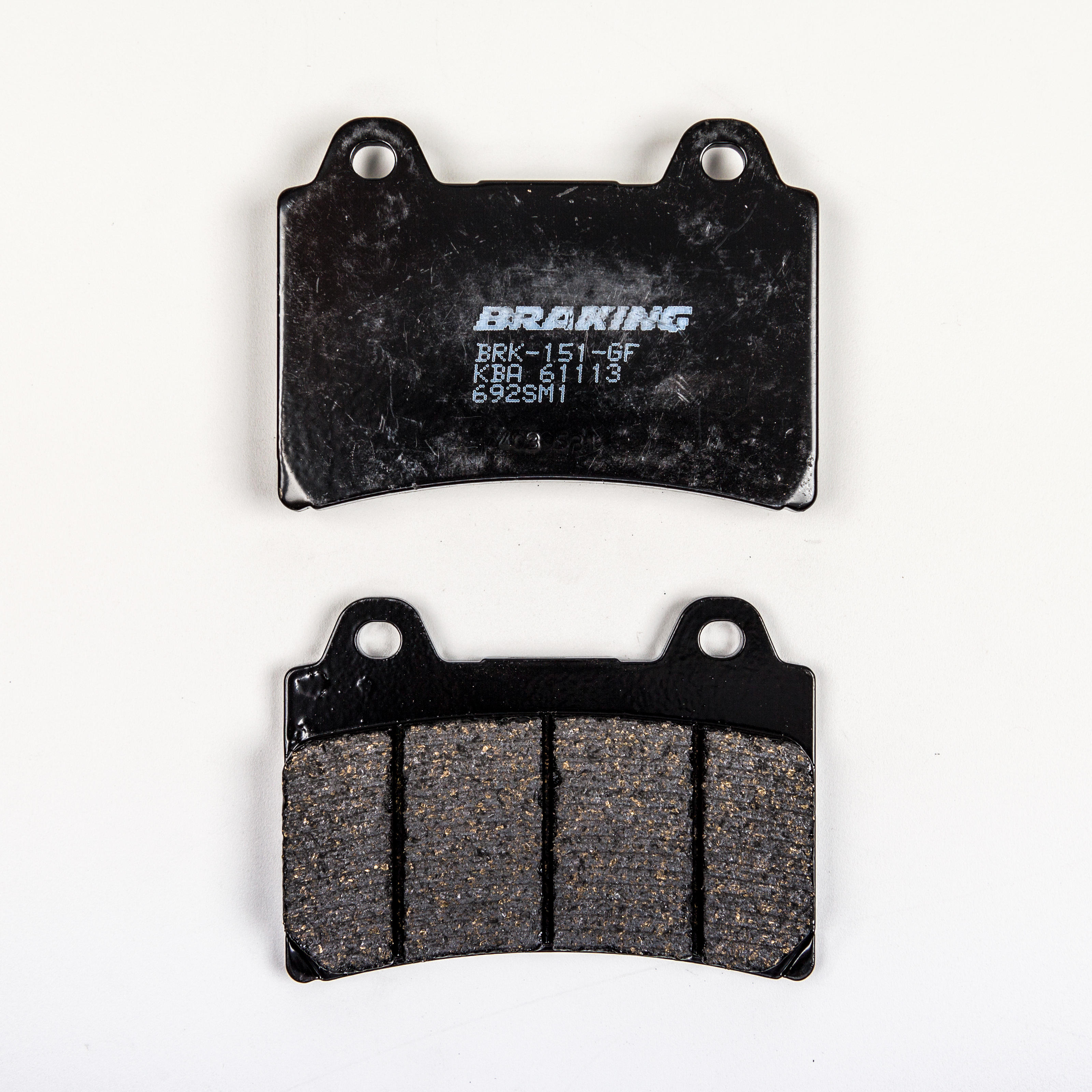 Braking Semi-Metallic Brake Pad Set 692SM1 For Yamaha Royal Star Venture - Click Image to Close