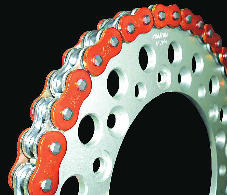 ZVX3 Chain 525X120 Orange - Click Image to Close