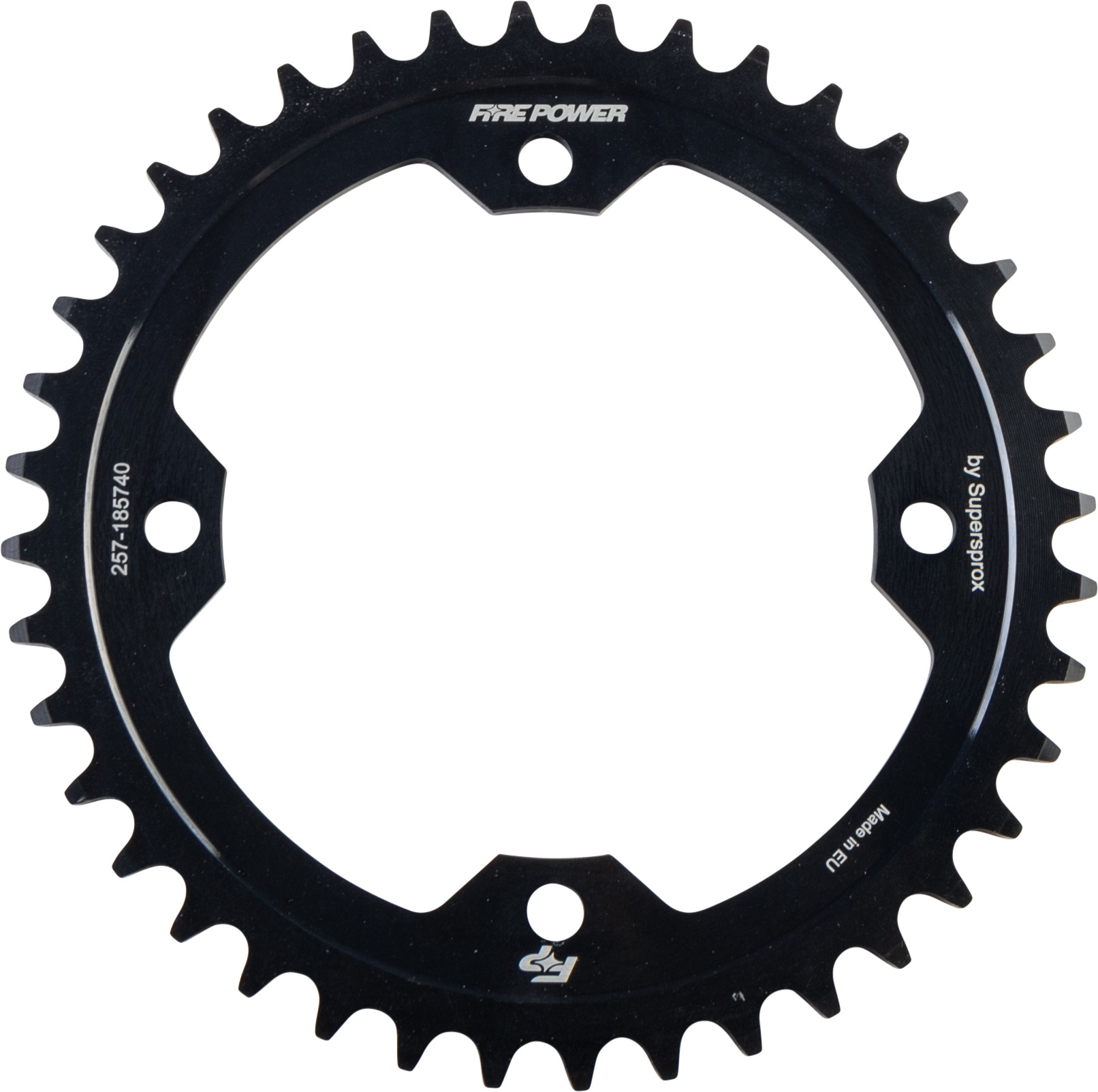 Fire Power Rear Steel Sprocket 40T Black For Yamaha YFZ450R YFM700R Raptor - Click Image to Close