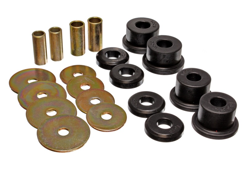 Black Sub-Frame Bushing Set Fits 90-94 Mitsubishi Eclipse FWD - Click Image to Close
