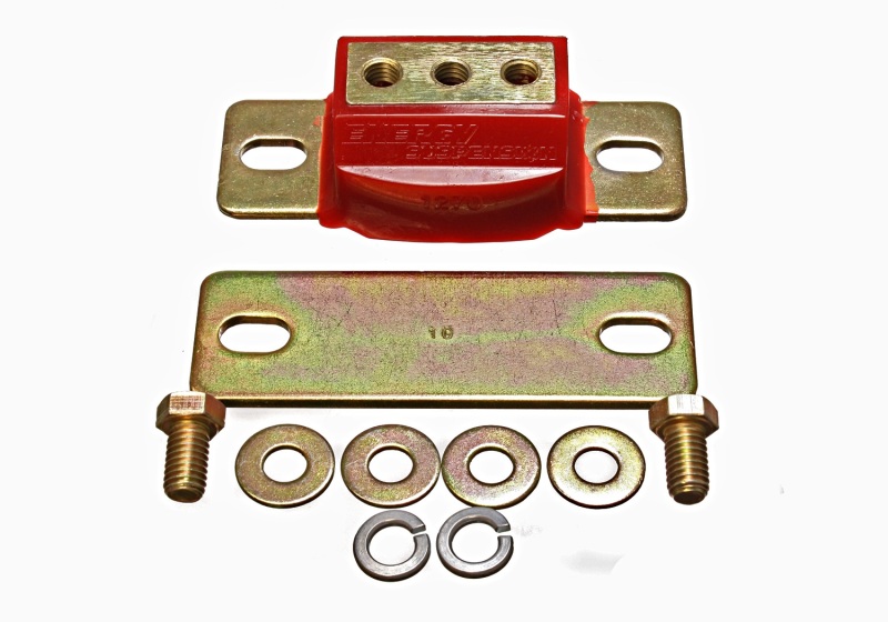 Transmission Mount - GM Short - Red by Energy Suspension - Click Image to Close