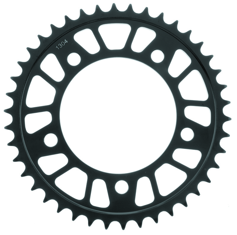 BikeMaster Rear Steel Sprocket 525 42T Black For Honda - 525 42T steel rear sprocket For Honda - Click Image to Close
