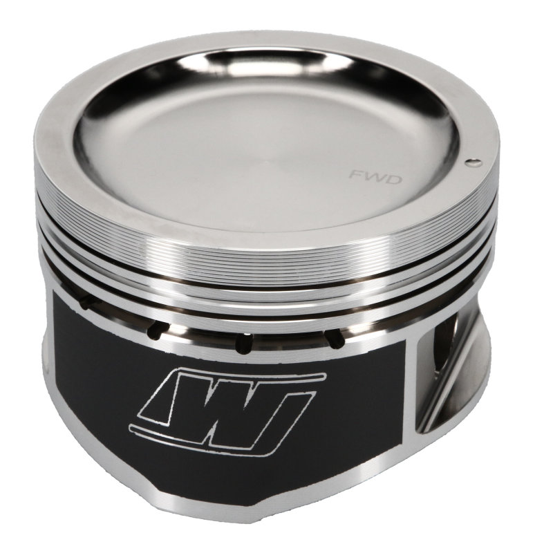 Wiseco Dished 9:1 CR 89.5 Piston Kit Fits Nissan KA24 - Click Image to Close