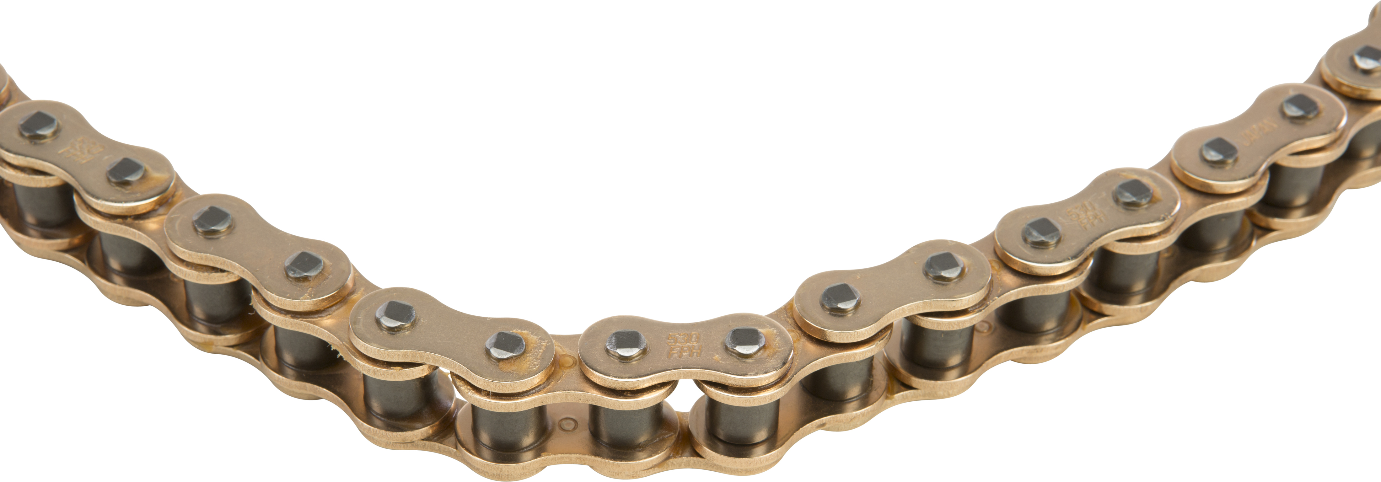 Heavy Duty Roller Chain 530 Pitch X 120 Links Gold - Click Image to Close