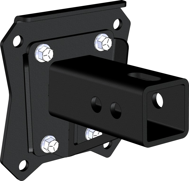 KFI 2 Inch Rear Receiver Hitch for Polaris RZR 1000/Turbo 2017-2024 - Rear 2" hitch receiver For Polaris RZR 1000/Turbo - Click Image to Close