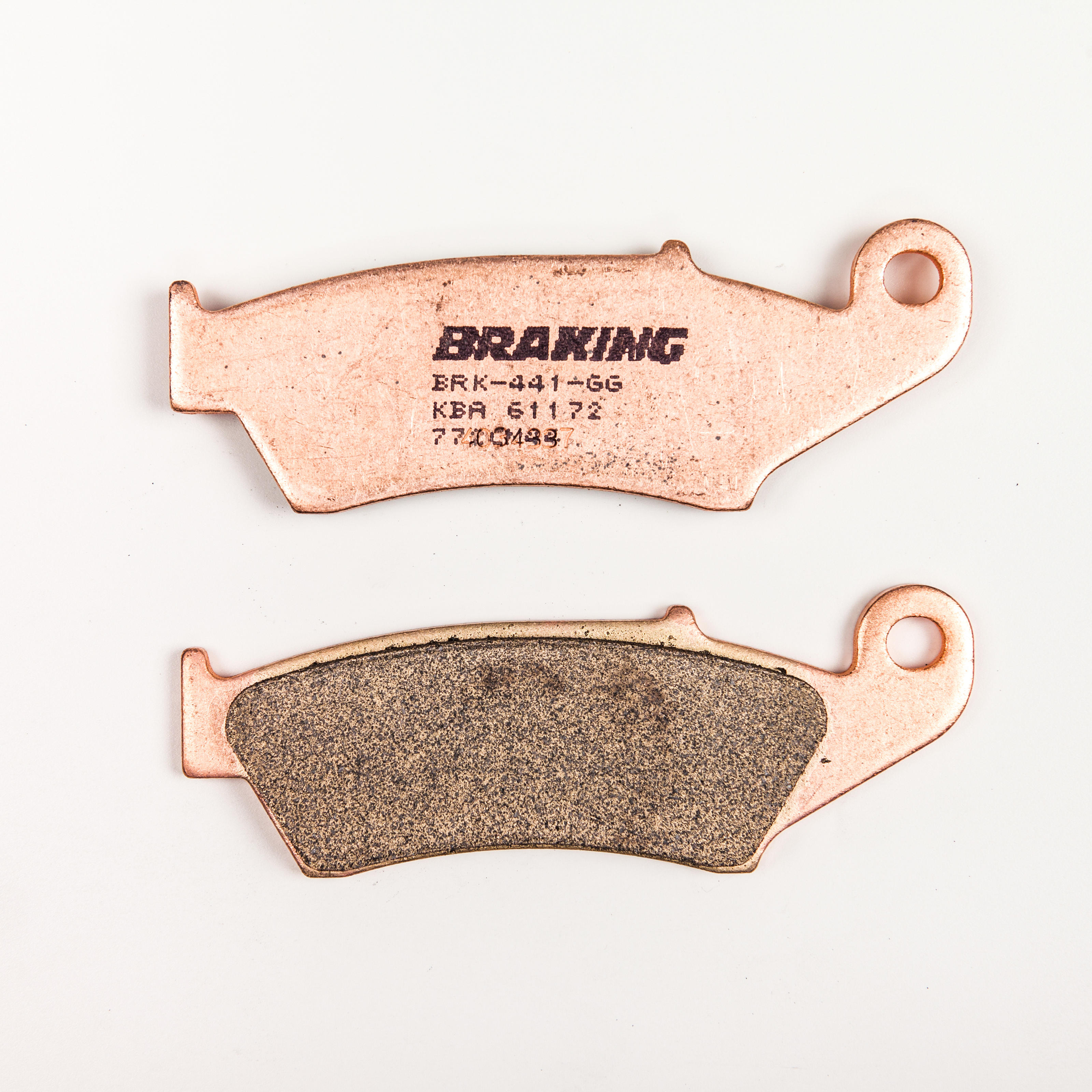 Braking 772CM44 Sintered Sport Front Brake Pads For Offroad Models - Front sintered brake pads For select offroad bikes - Click Image to Close