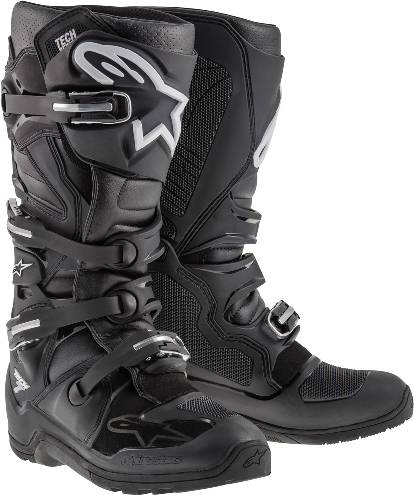 Tech 7 Enduro Boots Black Size 12 - Click Image to Close