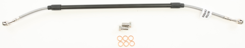 Stainless Steel Rear Brake Line Kit - For 92-03 Honda CR125R & CR250R - Click Image to Close