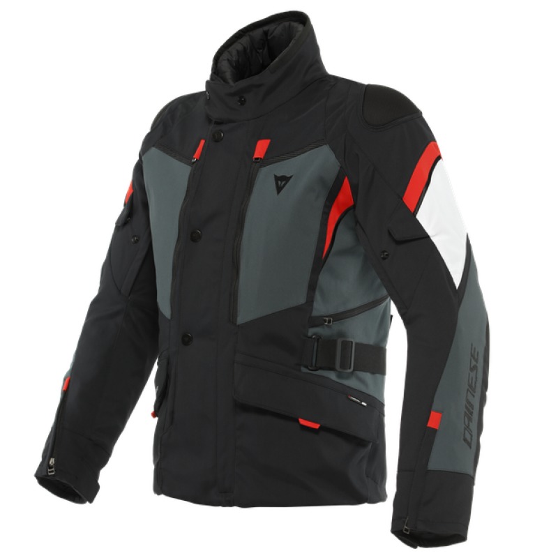 Dainese Carve Master 3 Gore-Tex Jacket Black/Ebony/Lava Red 60 - Textile Gore-Tex jacket, Black/Ebony/Lava Red, size 60 - Click Image to Close