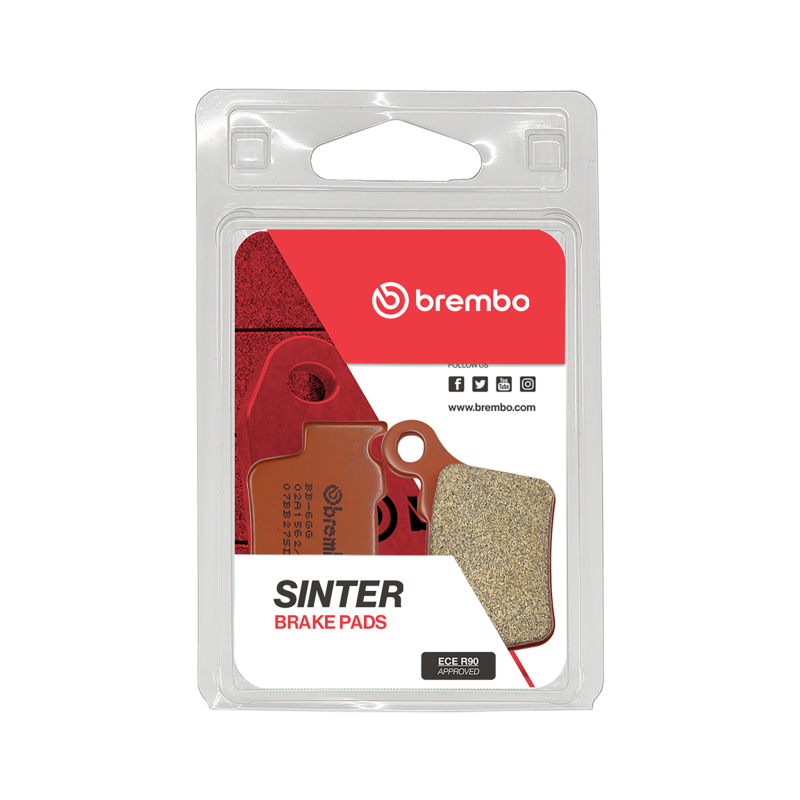 Brembo Rear Brake Pads 09-10 Gas Gas EC Ranger Enduro 200cc - Rear brake pad for 09-10 Gas Gas EC Ranger 200cc - Click Image to Close