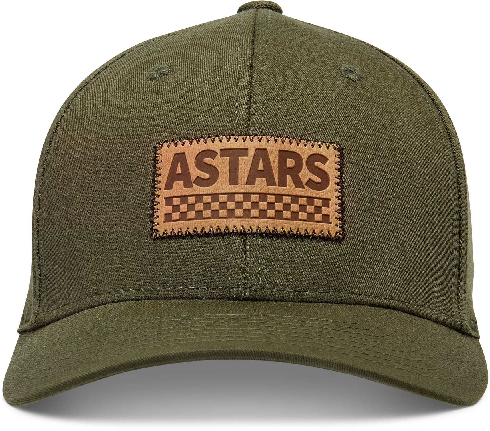 Alpinestars Hardy Hat Military L/XL - Stretch twill flex hat in Military, size L/XL - Click Image to Close