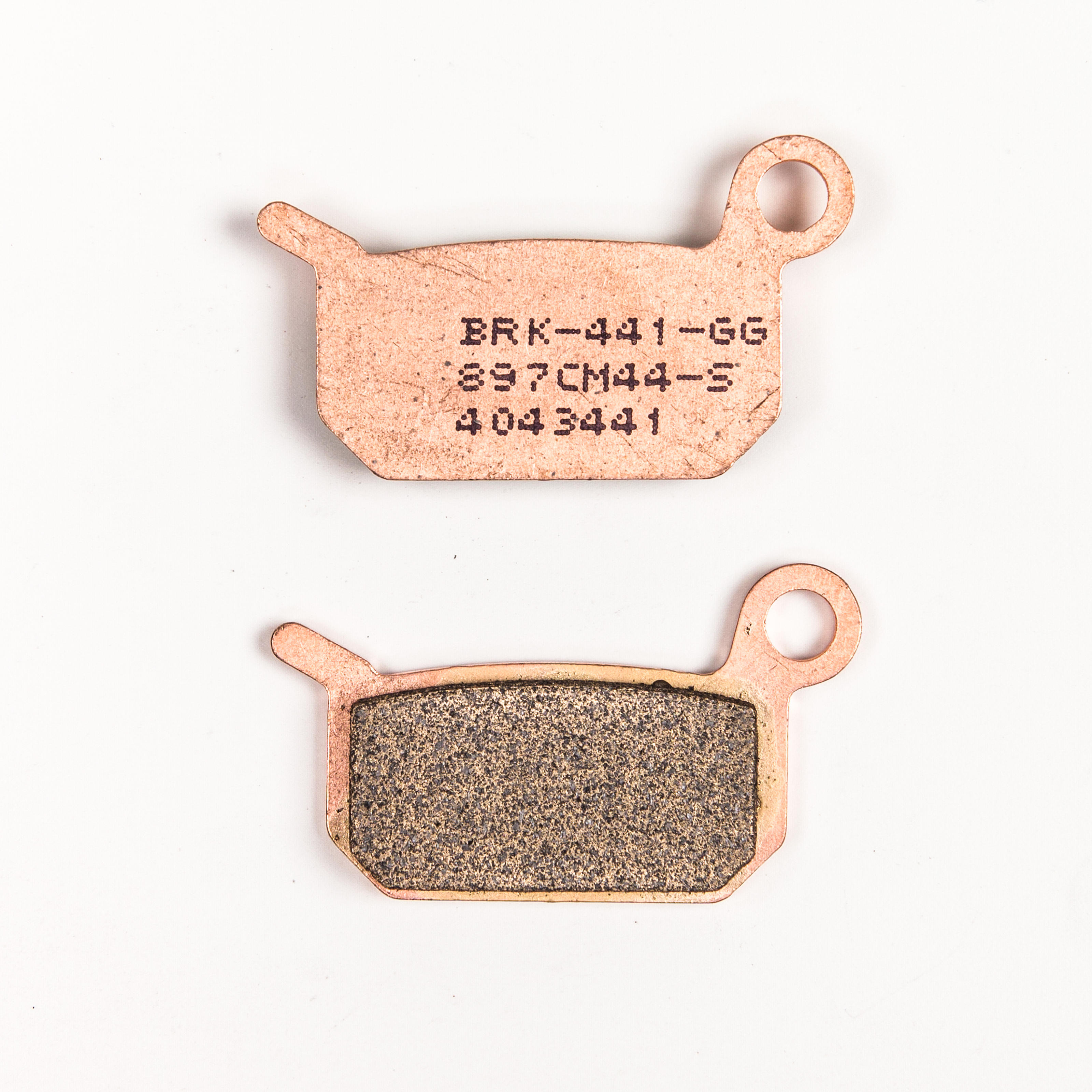Braking Sintered Sport Brake Pad Set 897CM44 For KTM 50 65 SX - Sintered sport brake pads for KTM 50/65 SX models - Click Image to Close