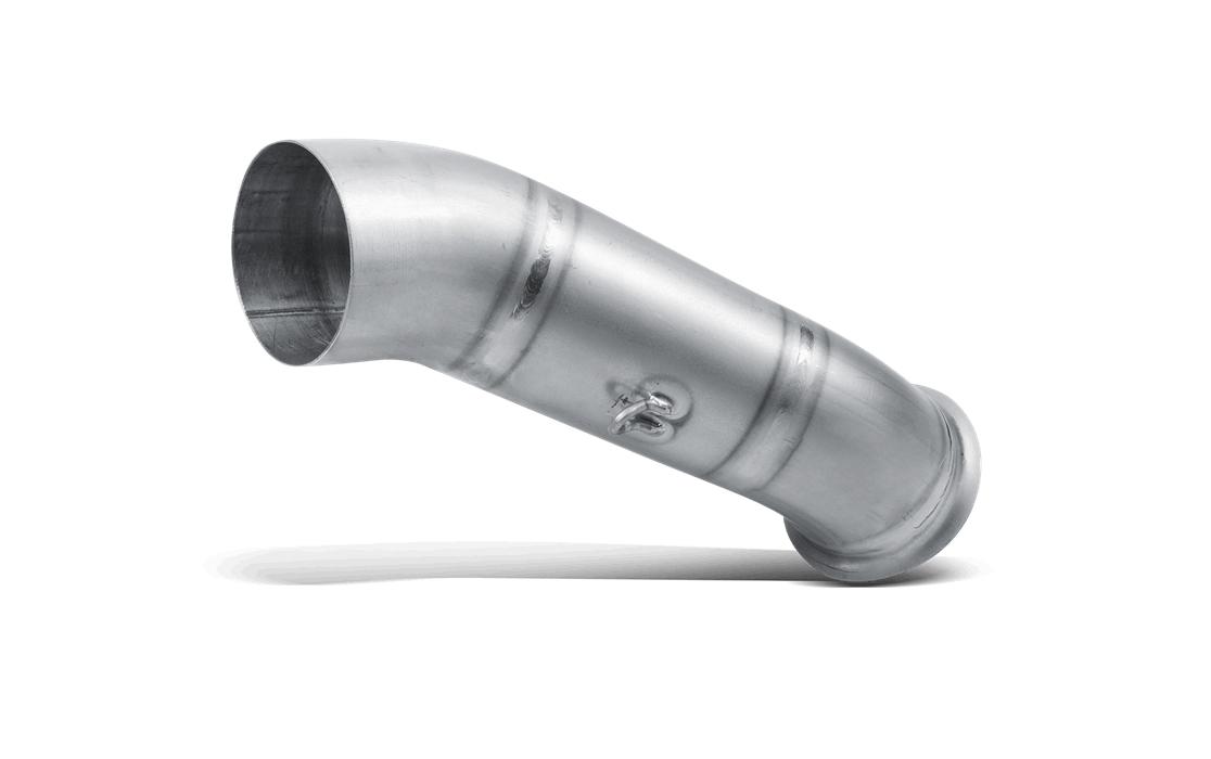 Akrapovic Titanium Link Pipe Fits 13-17 Ducati Hypermotard/Hyperstrada - Click Image to Close