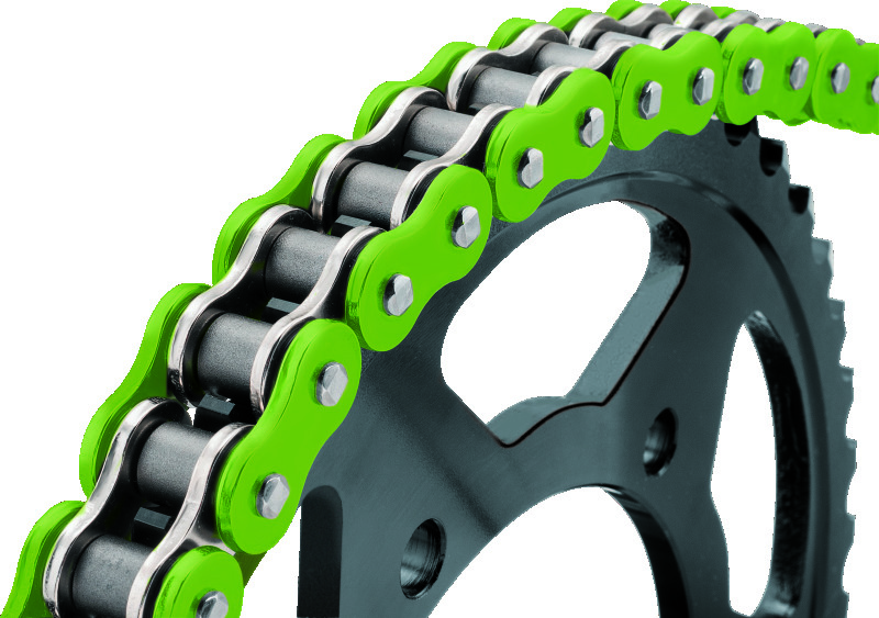 BikeMaster 530x120 BMXR O-Ring Chain Green - O-Ring chain 530x120 Green by BikeMaster - Click Image to Close