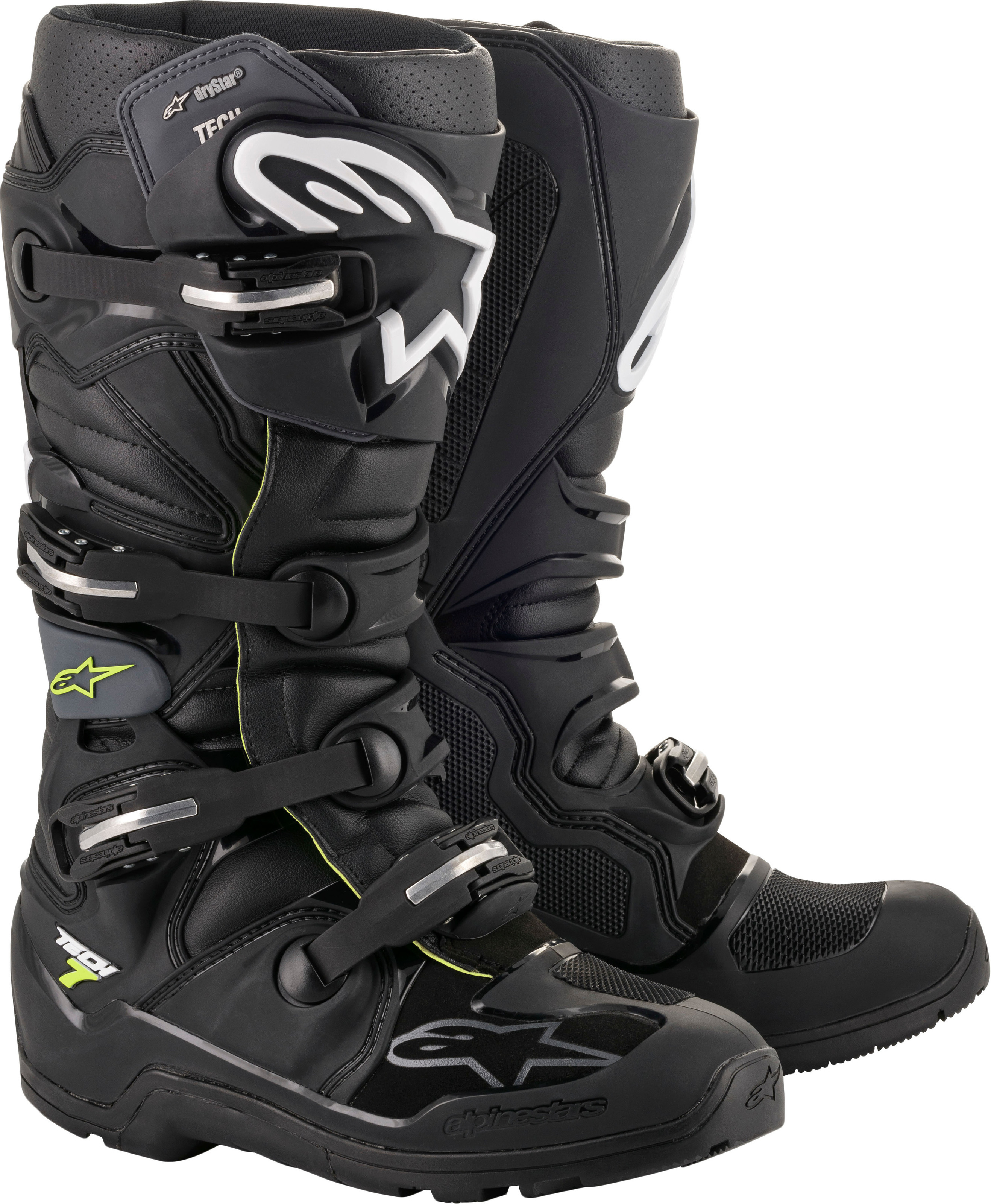 Tech 7 Enduro Drystar Boots Black/Grey US 12 - Click Image to Close