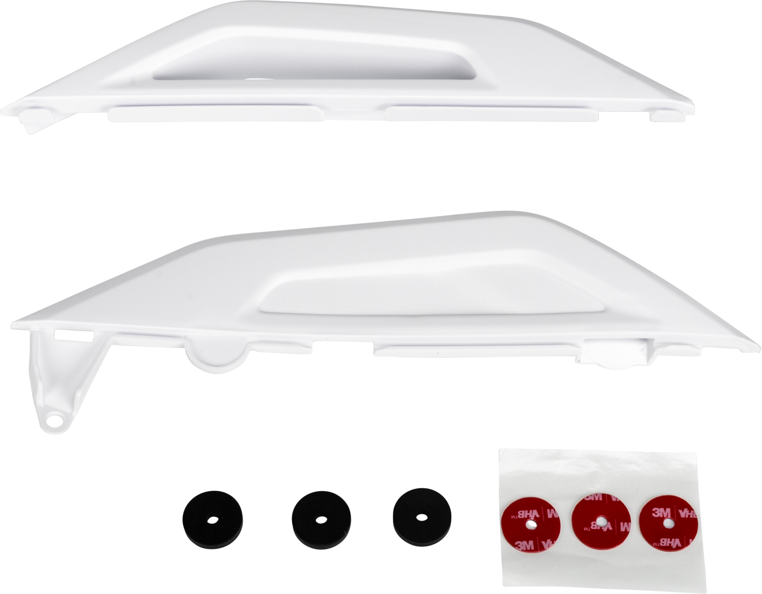 Acerbis Side Panels Lower White For Honda CRF250R CRF450R 2022-2024 - Click Image to Close