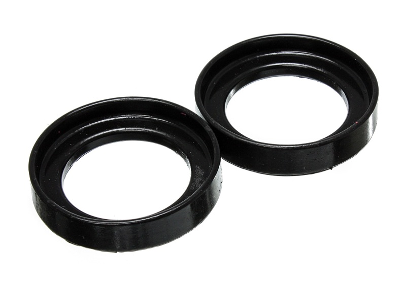 Energy Suspension Black Front Coil Spring Isolator Set Fits 96-00 Civic - Click Image to Close