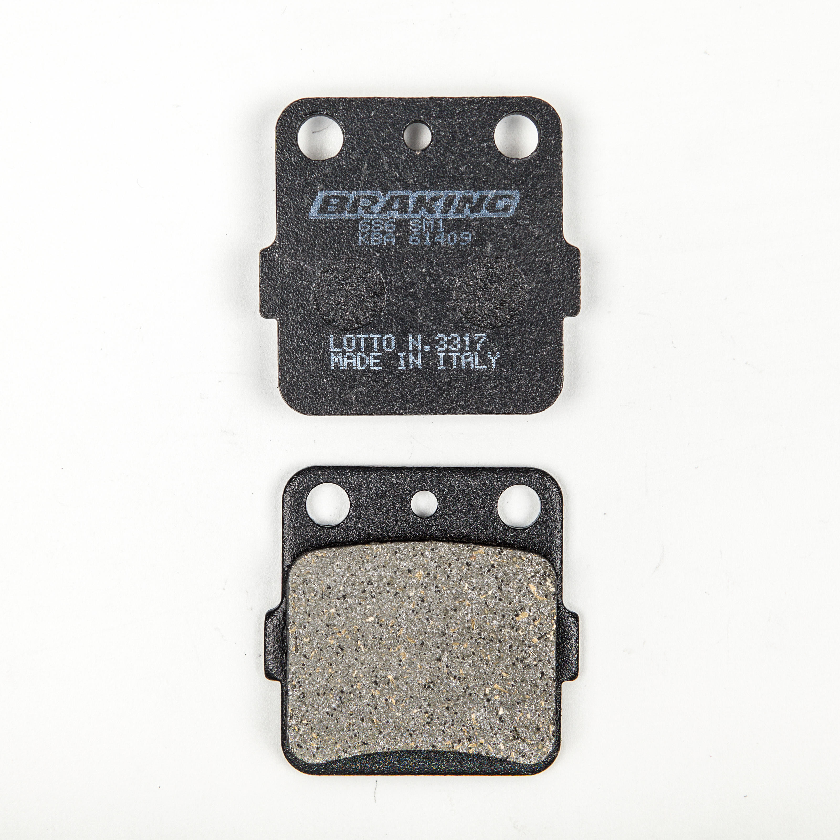 Braking 686SM1 Semi-Metallic Brake Pad Set For Select Offroad Models - Click Image to Close