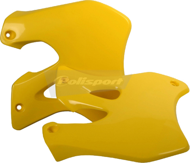 Radiator Shrouds - Original Yellow - For 96-98 Suzuki RM250 RM125 - Click Image to Close