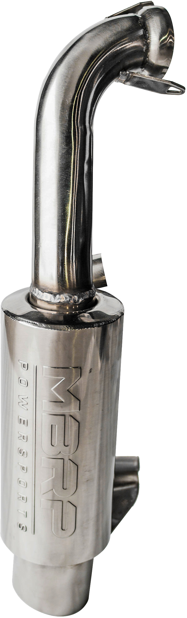 MBRP Race Performance Slip-On Exhaust Fits 15-19 Switchback/RMK/Rush 600/800 - Click Image to Close