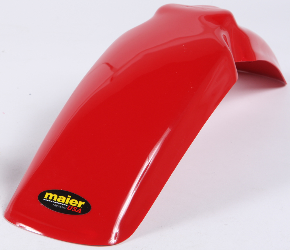 Dark Red Front Fender - For 77-78 Honda XR75 - Click Image to Close