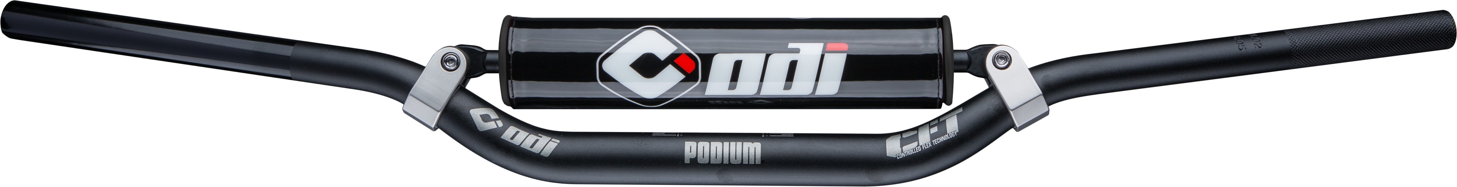 ODI Controlled Flex Technology 1-1/8 in Handlebar Black - Black 1-1/8 in handlebar with flex reduction - Click Image to Close