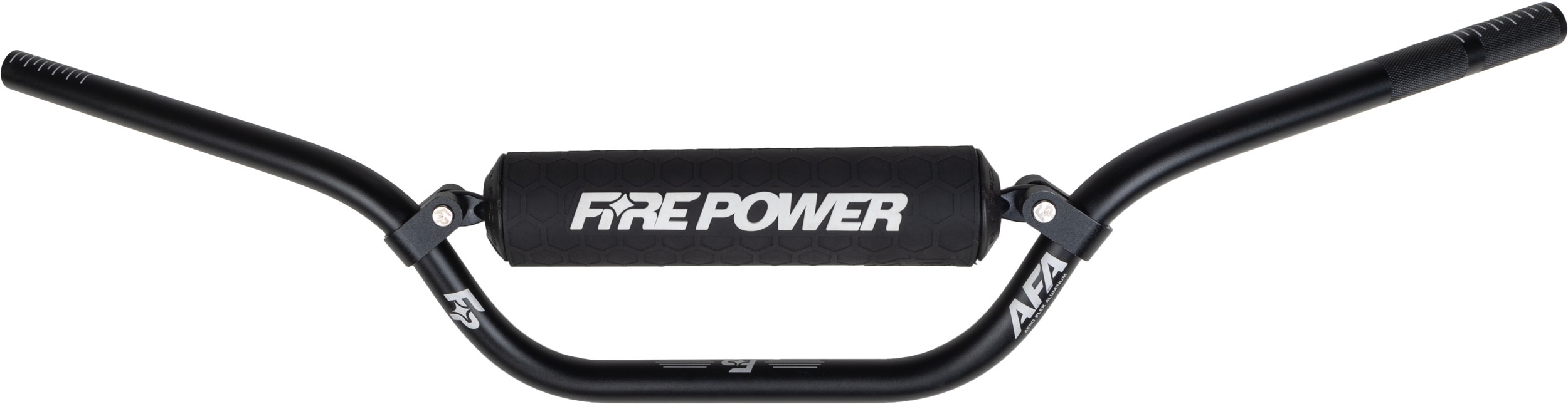 Fire Power AFA CR High Black Handlebar 7/8" Offroad - Black 7/8 in. handlebar for offroad use - Click Image to Close