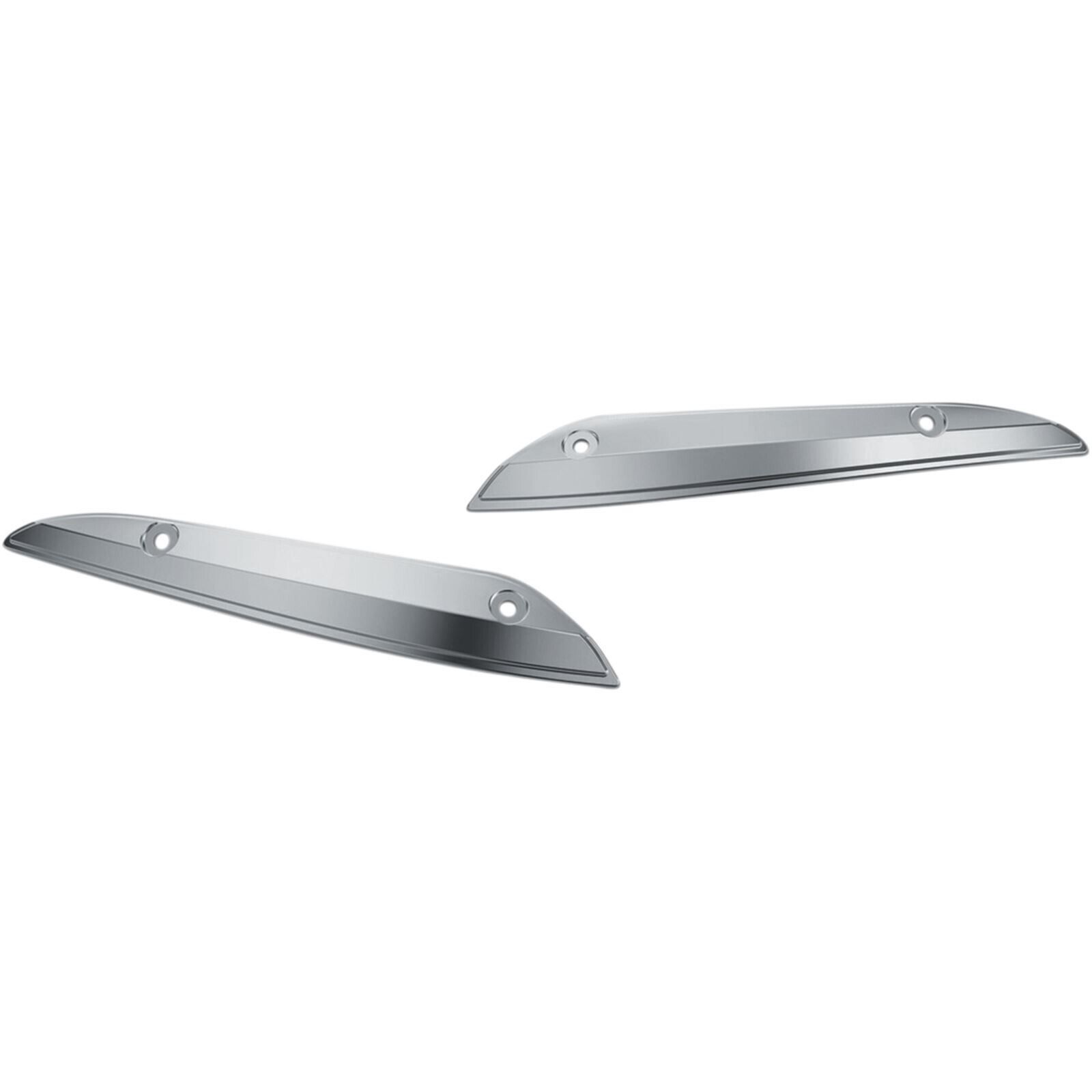 Kuryakyn Windshield Side Trims Chrome Fits Road Glide - Click Image to Close