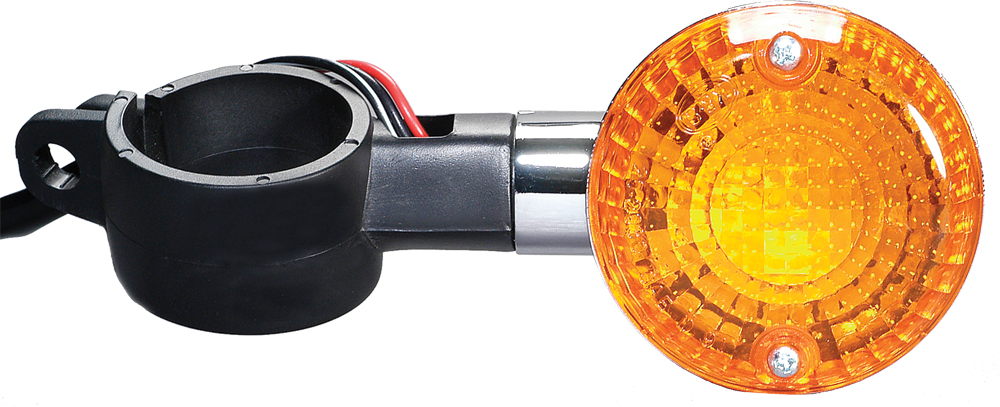 Turn Signal Front Right - For 95-09 Kawasaki Vulcan - Click Image to Close