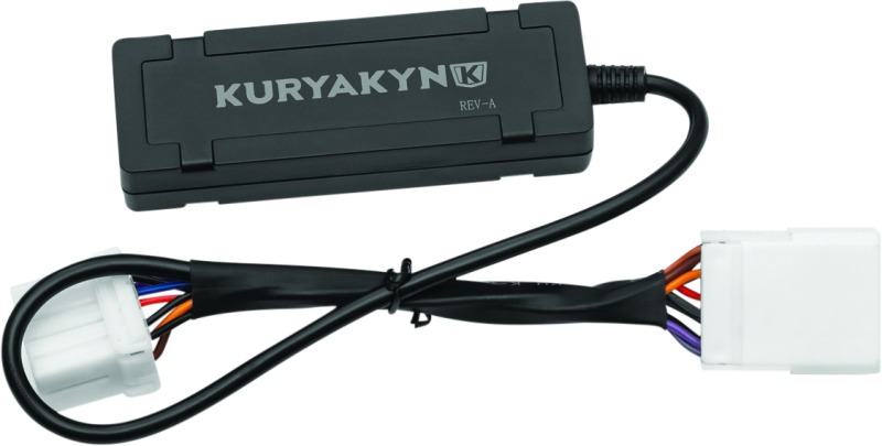 Kuryakyn Turn Signal Regulator 8-Pin Amp - Black - Click Image to Close