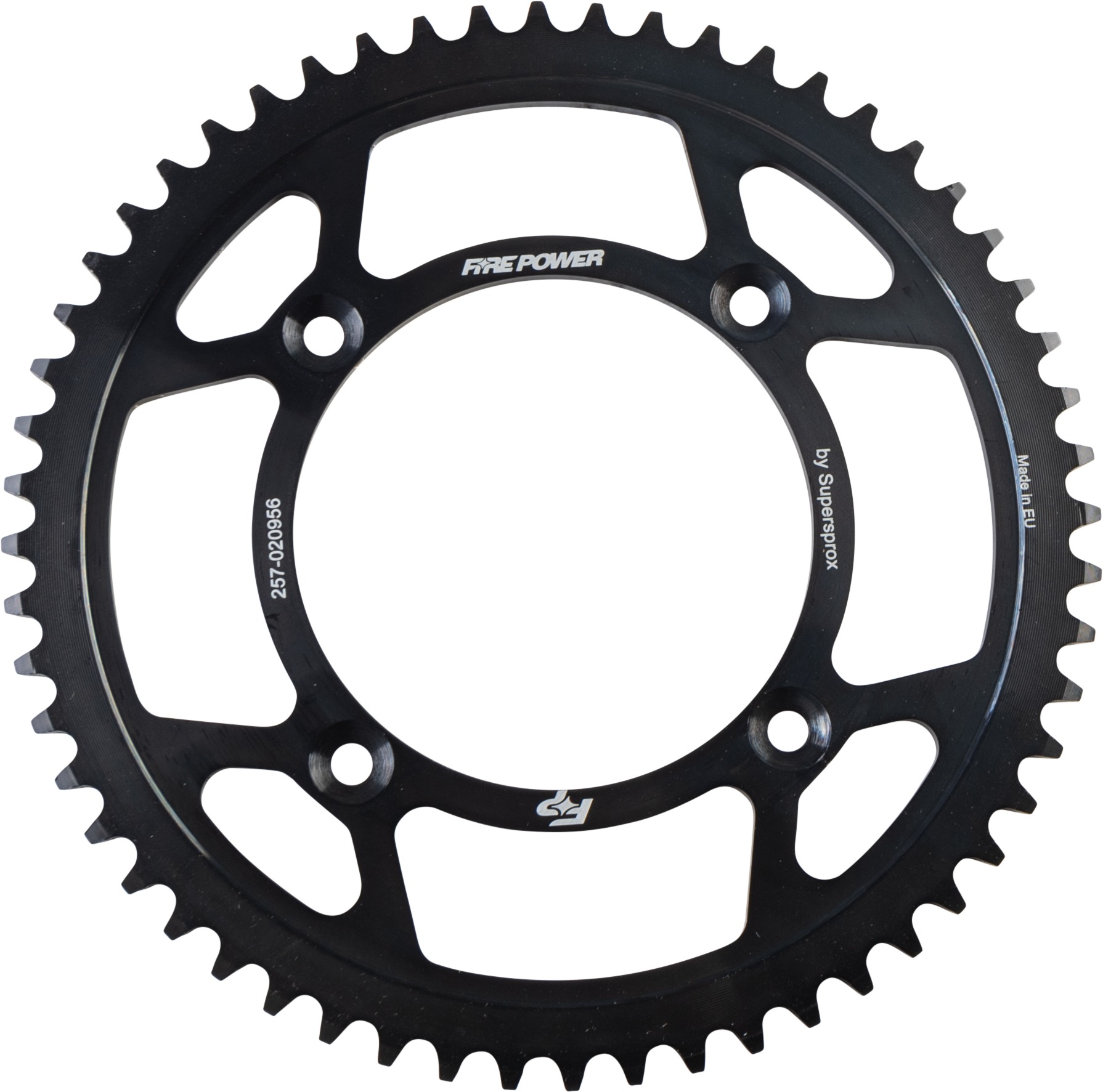 Fire Power Rear Steel Sprocket 56T Black For Honda CR80 CR85 CR150R/RB - Click Image to Close