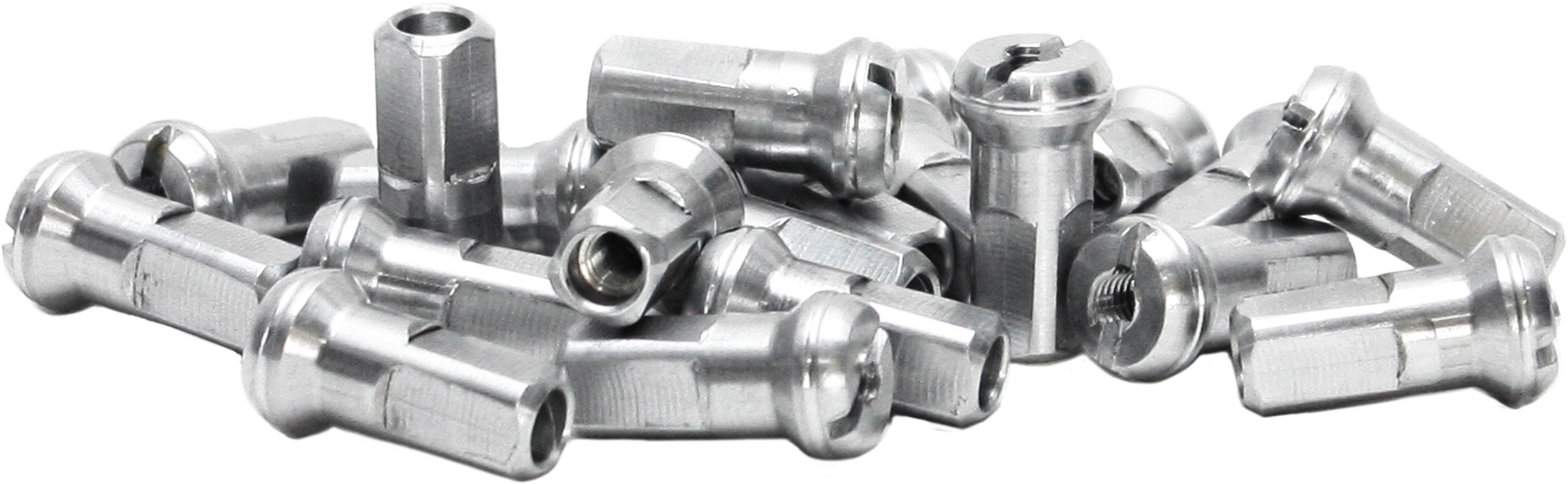 Dubya Spoke Nipples Silver For Honda Kawasaki Suzuki Yamaha MX Models - Click Image to Close