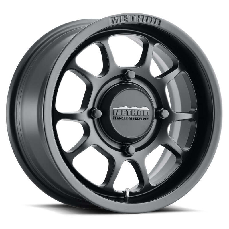 Method MR409 Bead Grip 15x7 Matte Black Wheel 15x7 6x139.7 +38mm - 15x7 6x139.7 Matte Black Bead Grip Wheel - Click Image to Close