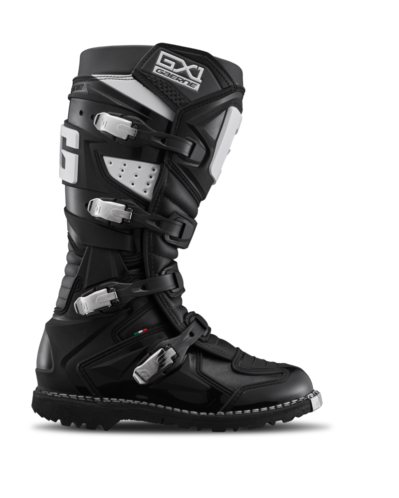 Gaerne GX1 Enduro Boot Black Size 12 - Enduro motorcycle boot in black, size 12 - Click Image to Close