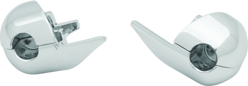 Kuryakyn Rear Atto Turn Signal Adapter Chrome - Click Image to Close