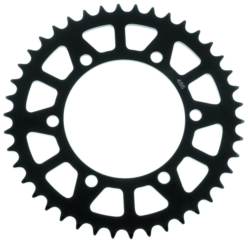 BikeMaster Rear Steel Sprocket 520 42T Black For Kawasaki - Rear 520 42T steel sprocket For Kawasaki - Click Image to Close