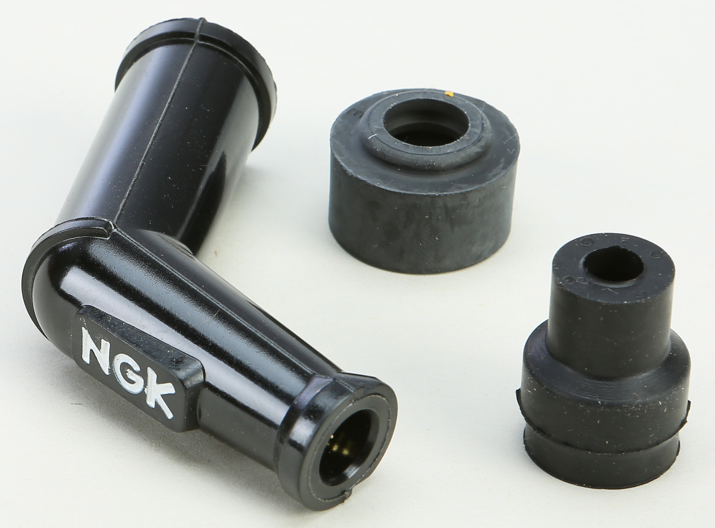 NGK Spark Plug Resistor Cap VBO5F 120 Degree Elbow - 120° elbow spark plug resistor cap VBO5F - Click Image to Close