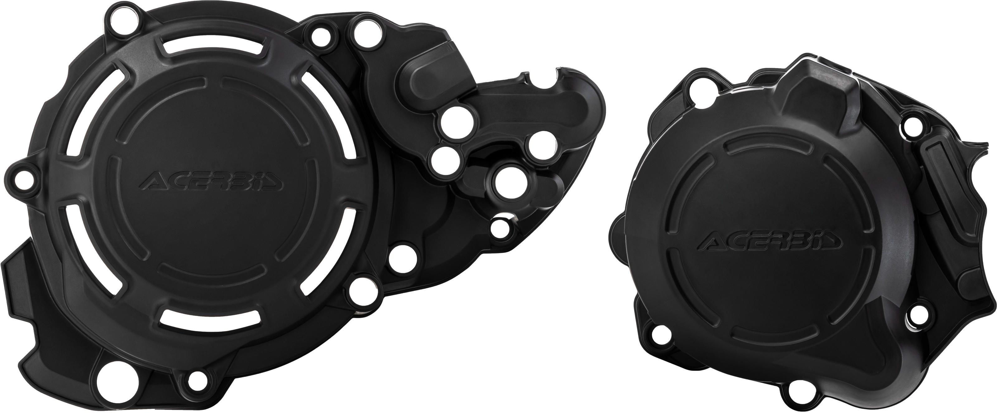 Acerbis X-Power Kit Black For 18-23 Beta 2T/RR Racing/RC 250-300 - Black case saver kit for Beta 2T/RR 250-300 18-23 - Click Image to Close
