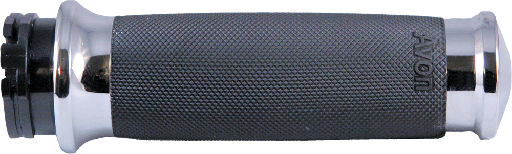 Custom Contour Grips Heated W/FBW Throttle Chrome - Click Image to Close